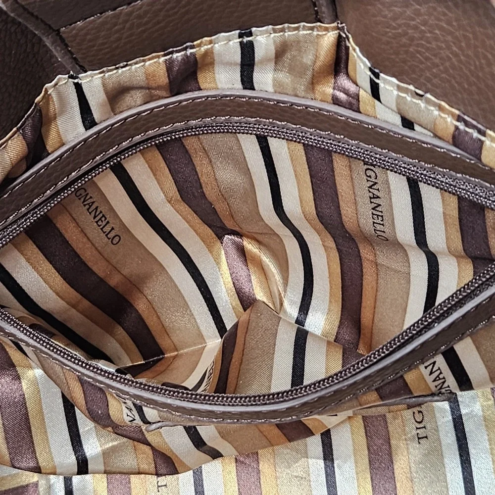 Tignanello Leather Handbag similar to Coach Penelope Bag